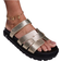 Simmi London Adelle Sandaler Med Stropper I Raffia - Guldfarvede