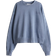 H&M Text Motif Sweatshirt - Dusty Blue/Santa Barbara