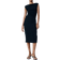 H&M Draped Bodycon Dress - Black