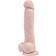Adam & Eve Adam's True Feel Rechargeable Dildo With Remote Control by Adam & Ev White
