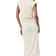 H&M Draped Bodycon Dress - Cream