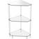 Hjørnehylde I Gennemsigtig Plast 30 x 30 x 65 cm Reolsystem 30x65cm