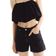 H&M Denim Shorts - Dark Grey