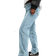 ASOS DESIGN Hourglass Mellanblå dad jeans med vida ben