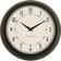 Beyond Time Retro Beyond Time 50s Sort Vægur 23cm