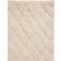Søstrene Grene Gulvtæppe 135 x 190 cm Knækket Hvid Hvid, Beige 135x190cm