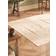 Søstrene Grene Gulvtæppe 135 x 190 cm Knækket Hvid Hvid, Beige 135x190cm