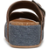 Blowfish Iris Platform Slide Sandals - Dark Denim Faux Leather