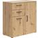 Carryhome KOMMODE Eiche Artisan Kommode 80x83cm