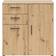 Carryhome KOMMODE Eiche Artisan Kommode 80x83cm
