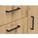 Carryhome KOMMODE Eiche Artisan Kommode 80x83cm