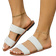 Shein New European And American Style Summer Slip On Woven Beach Fashion Ladies Sandals