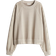 H&M Washed Cotton Sweatshirt - Beige