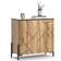 VICCO Hatto Chêne 84 x 80.1 cm Commode 80.2x80.1cm