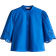 H&M Puff Sleeved Cotton Blouse - Blue