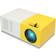 YG-300 LCD Support 1080P Portable LED Projector Cinema Yellow