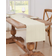 Izod Chadwick Table Runner 14" x 90" Ivory Tablecloth Beige (228.6x35.6cm)