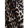 H&M Smocked Strappy Top - Light Beige/Dark Brown/Black/Leopard Print