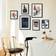 ArtbyHannah Wall for Living Room 6 Pieces Framed Art 11x14" 6pcs
