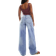 Bershka Jeans lyseblå
