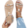 Shein Golden Woven Lightweight AntiSlip Beach Patterned Sandals Randomly Selected Vacation Shoes For Women In Summer