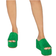 Shein Open Toe One Band Wedge Slide Sandals