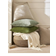 Shein pc Pattern Edged Pillow Soft Snowy Cushion Cover Green (50x30cm)