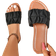 Shein Womens Fashion Round Toe Pleated Slippers Flat Casual Slides