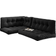 Vicco Palettenkissen-Set Ohio Anthrazit 5 Teile 60 x 40 x 20 cm Sitzkissen Grau (120x80cm)