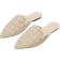 Shein Plus Pointed Toe Flat Mules - Gold Color