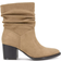 Style & Co Women's Genoviaa Scrunch Booties, Created for Macy's Taupe Mc (8.5M)