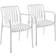 tectake Garden Chairs Alcudia Set of 2 Anthracite Garden Dining Chair