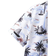Shein Comfortable Casual Palm Tree Print Short Sleeve Set - Summer