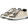 Michael Kors Rebel Metallic Crocodile Embossed Leather Gold