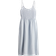 H&M Gesmoktes Kleid Mit Bindeträgern - Blau