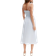 H&M Gesmoktes Kleid Mit Bindeträgern - Blau