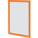 Nobo Infotavle magnetisk/selvklæb A4 orange 2 Skifterammer
