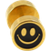 Lucléon Sentio mm Guldfarvet Kirurgisk Stål Smiley Ørestik