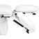 Swehealth Pedicure chair foot care chair white Lænestol 81cm