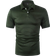 Shein Herren Lässig Poloshirt Einfarbig, Kurzarm für den Arbeitsweg, Sommer
