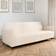 OHS Boucle 2 Seater Couch Chair Protector, Cream - One Size Loose Sofa Cover Beige (185x145cm)