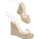 Shein Cuccoo Woman Champagne Strappy Sandals