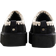 River Island Womens Black Suedette Faux Fur Platform Mules