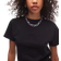 Topshop Shrunken Tee - Black