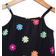 Shein Newborn Baby Girl Cute Knitted Floral Patterned Romper With Stretch And Strap Design For Summer Snap Crotch