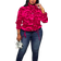 Shein Plus Size Camouflage Print Drawstring Hem Jacket - Camouflage Print