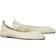 Tory Burch Eddie Soft Lambskin Ballerina Flats LIGHT CREAM 8.5B