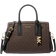 Michael Kors MK Laila Small Signature Logo Satchel - Brown