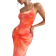 Shein Women's Elegant Ditsy Floral Draped Neck Spaghetti Strap Mid-Length Casual Dress, Summer Wedding Dress Guest Casual Women Elegant Women Dresses Homecoming Dresses Beach Women Outfits