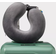 Open Story Memory Foam Travel Gray Neck Pillow Gray (29.8x26.7cm)